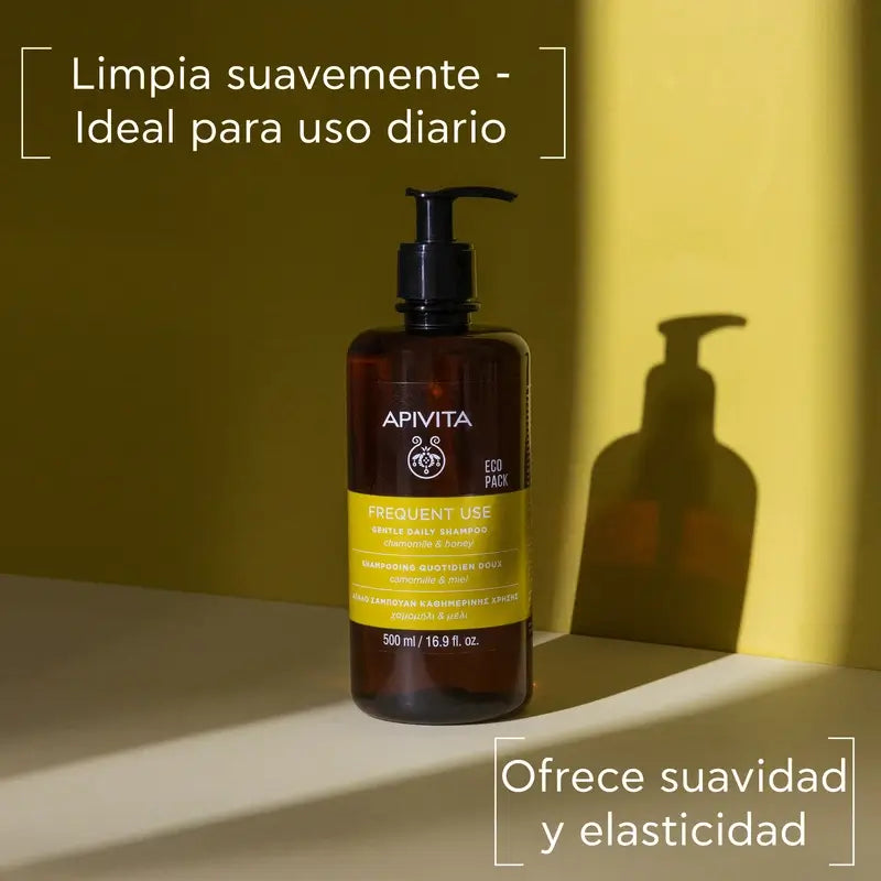 APIVITA Jemný šampón na každodenné použitie, 500 ml