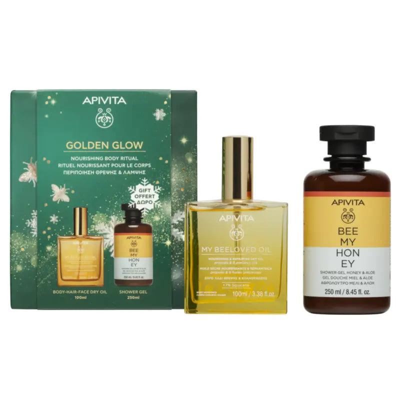 Apivita Sada My Beeloved Oil a Bee My Honey, 100 + 250 ml