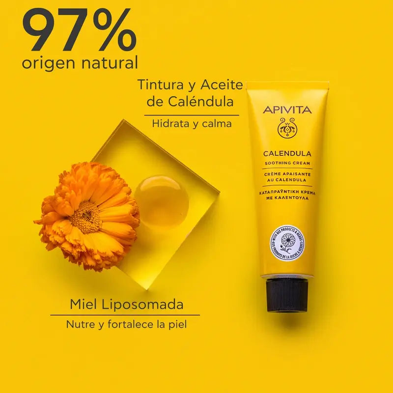 Apivita Bylinné upokojujúce krémy s nechtíkom, 50 ml