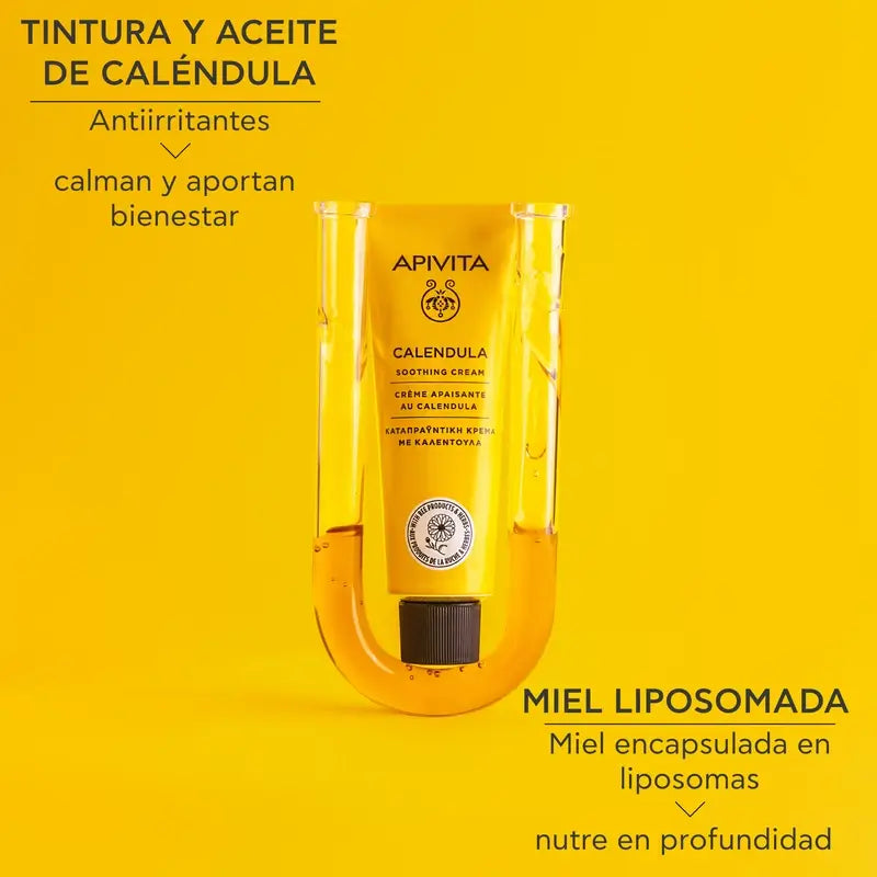 Apivita Bylinné upokojujúce krémy s nechtíkom, 50 ml