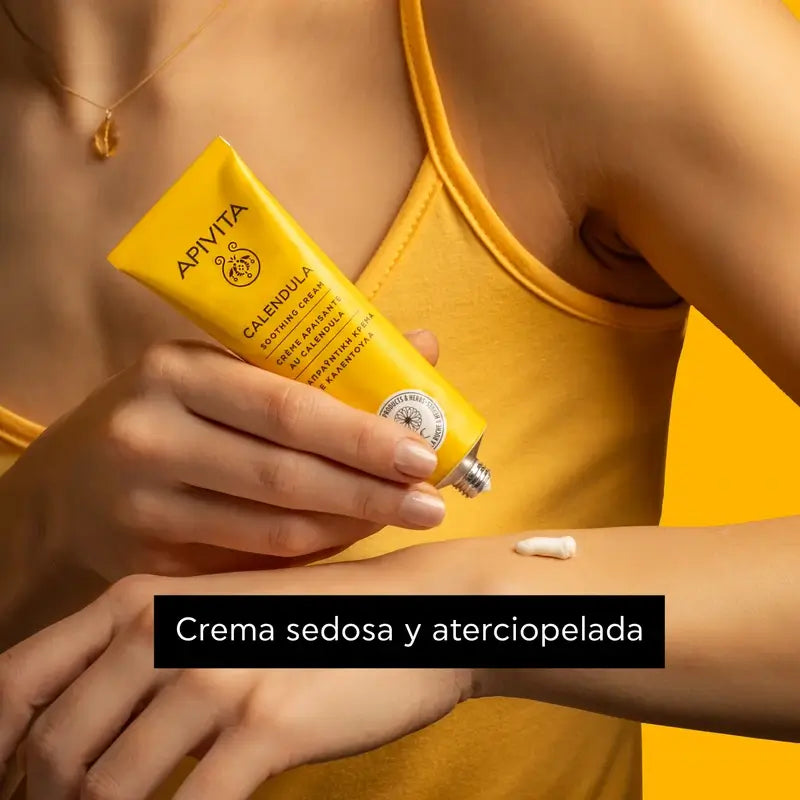 Apivita Bylinné upokojujúce krémy s nechtíkom, 50 ml