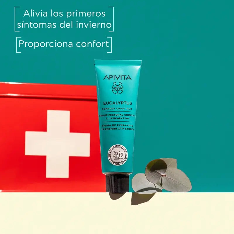 Apivita Bylinné krémy – upokojujúca masť s eukalyptom, 50 ml