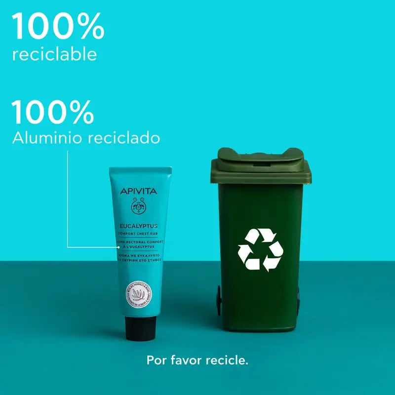 Apivita Bylinné krémy – upokojujúca masť s eukalyptom, 50 ml
