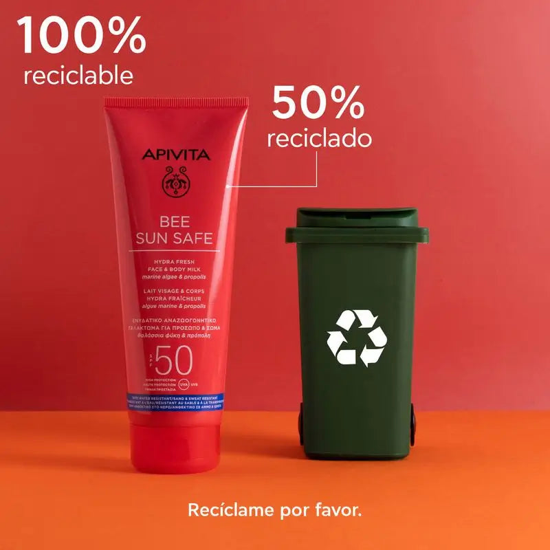 APIVITA Hydra Fresh Mlieko SPF 50 200 ml