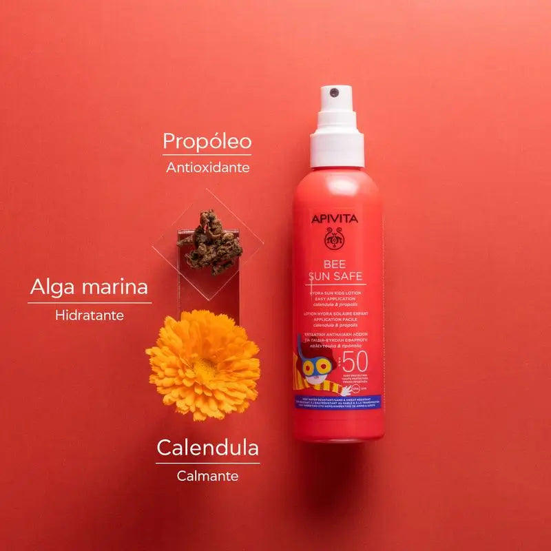 APIVITA Hydra Sun detský sprej SPF 50 200 ml