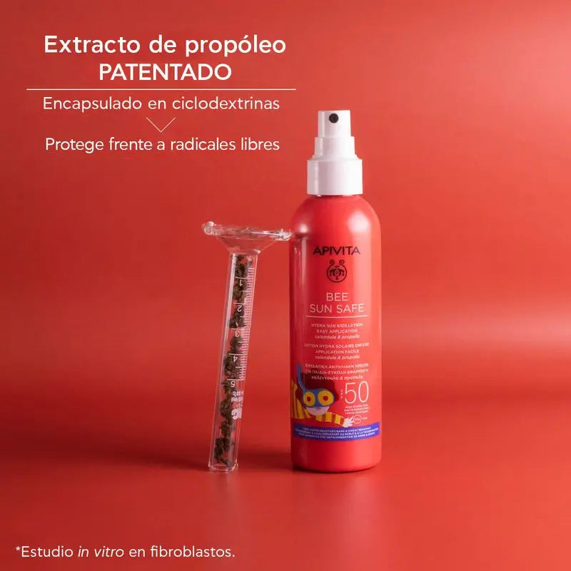 APIVITA Hydra Sun detský sprej SPF 50 200 ml