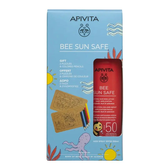 Apivita Hydra Sun detský sprej SPF 50 + darček 