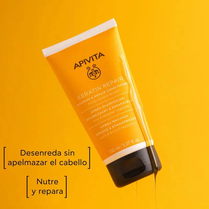 Apivita Keratin Repair Kondicionér – hlboko vyživuje a regeneruje, 150 ml