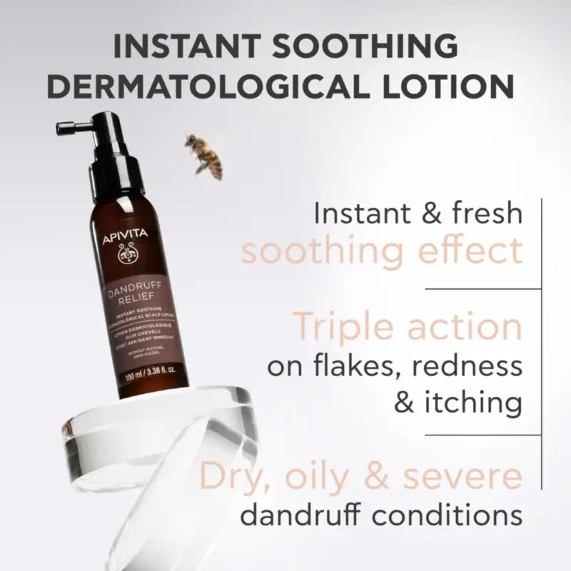 Apivita Dermatologický krém s okamžitým upokojujúcim účinkom na pokožku hlavy, 100 ml