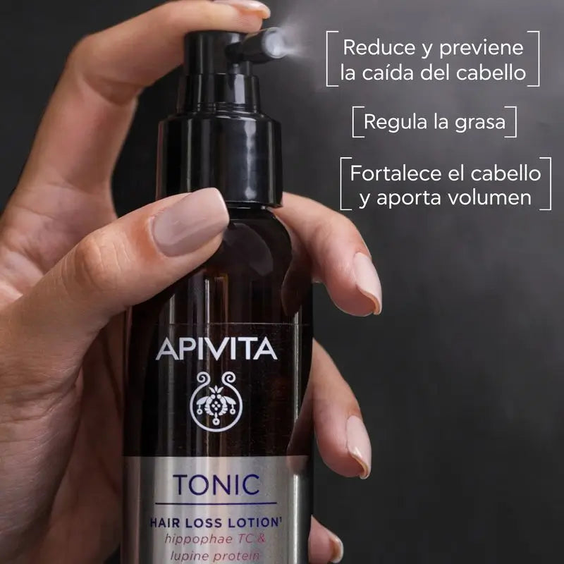 APIVITA Pleťová voda proti vypadávaniu vlasov s Hippophae Tc a proteínmi z lupiny