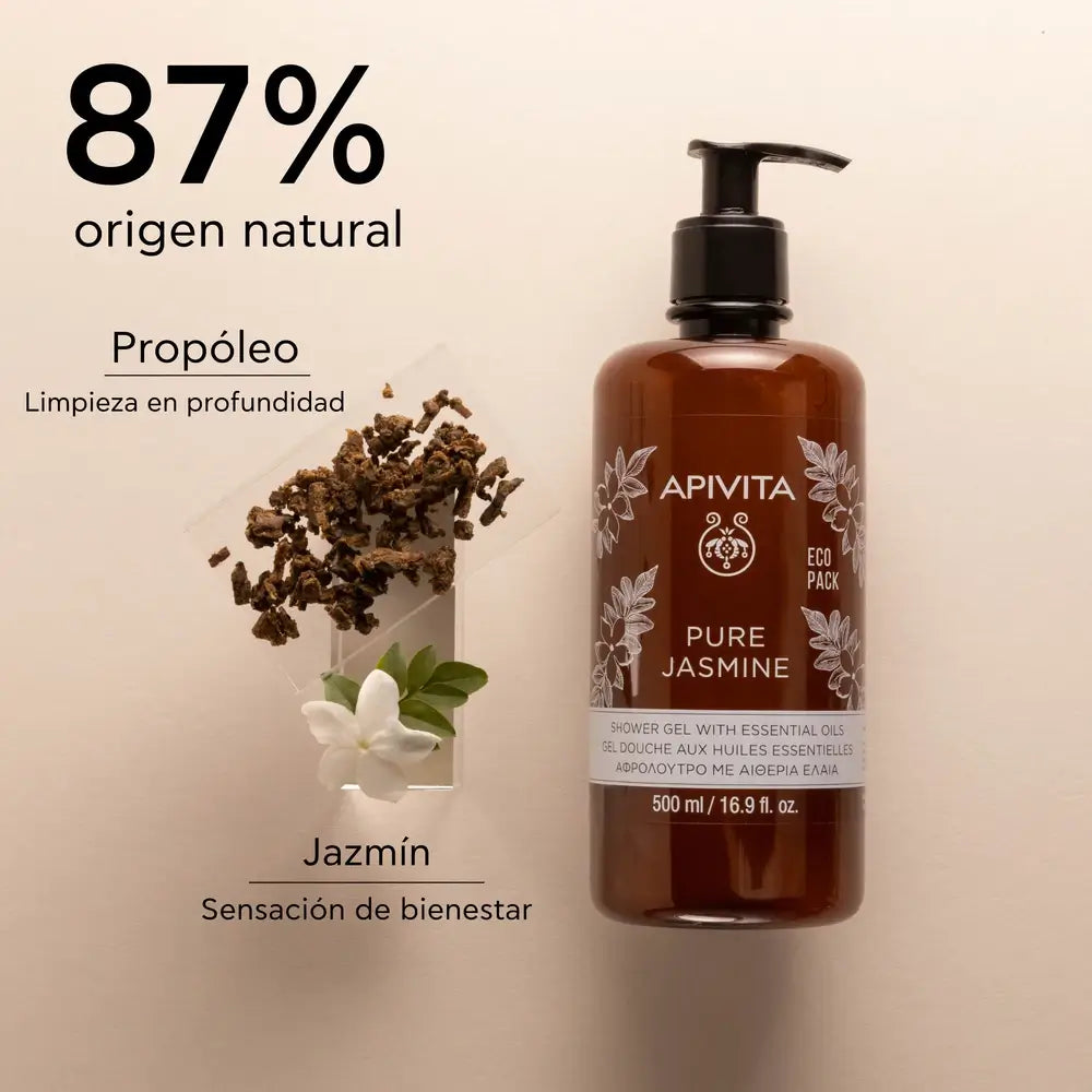APIVITA Pure Jazmine Sprchový gél s éterickými olejmi 500 ml