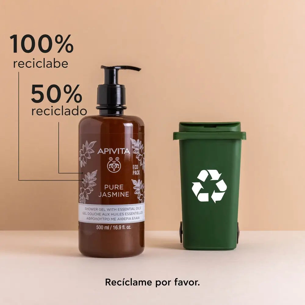 APIVITA Pure Jazmine Sprchový gél s éterickými olejmi 500 ml