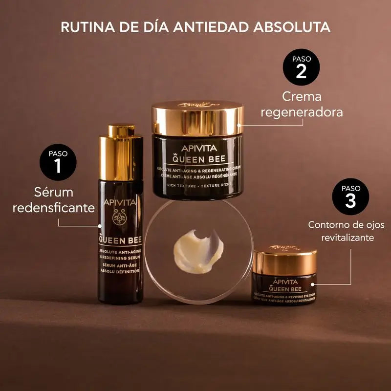 APIVITA Queen Bee Absolútne revitalizujúci očný krém proti starnutiu 15 ml