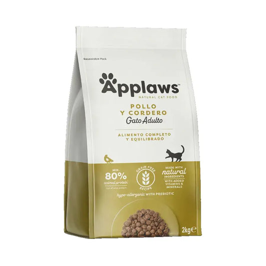 Applaws Cat Dry – kuracie a jahňacie mäso, 2 kg
