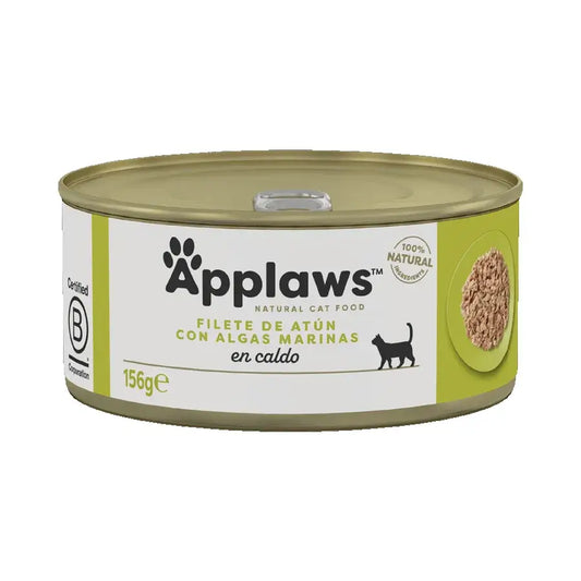 Applaws Cat – konzerva s tuniakom a morskými riasami, 24 × 156 g