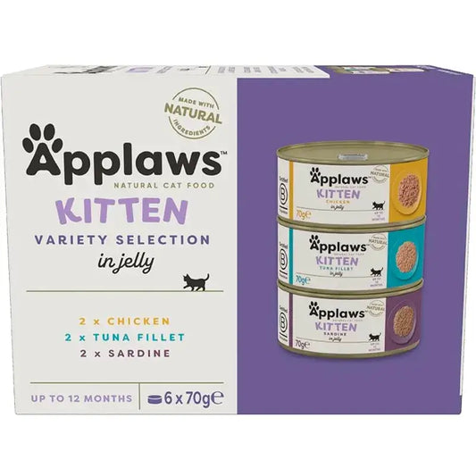 Applaws Cat Konzerva pre mačiatka, multipack 6×70 g
