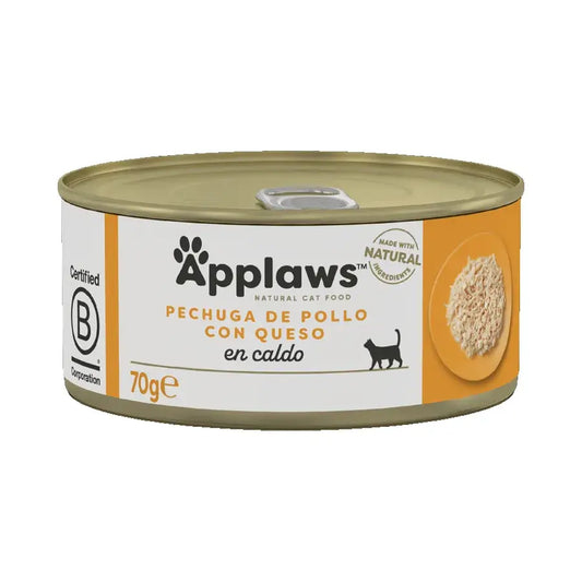 Applaws Cat – konzerva s kuracím mäsom a syrom, 24 × 70 g