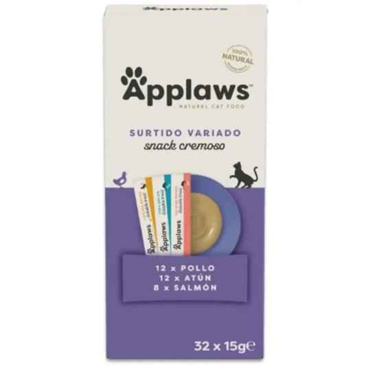 Applaws Cat Snack Lickable – rôzne príchute, 4x8x15 g