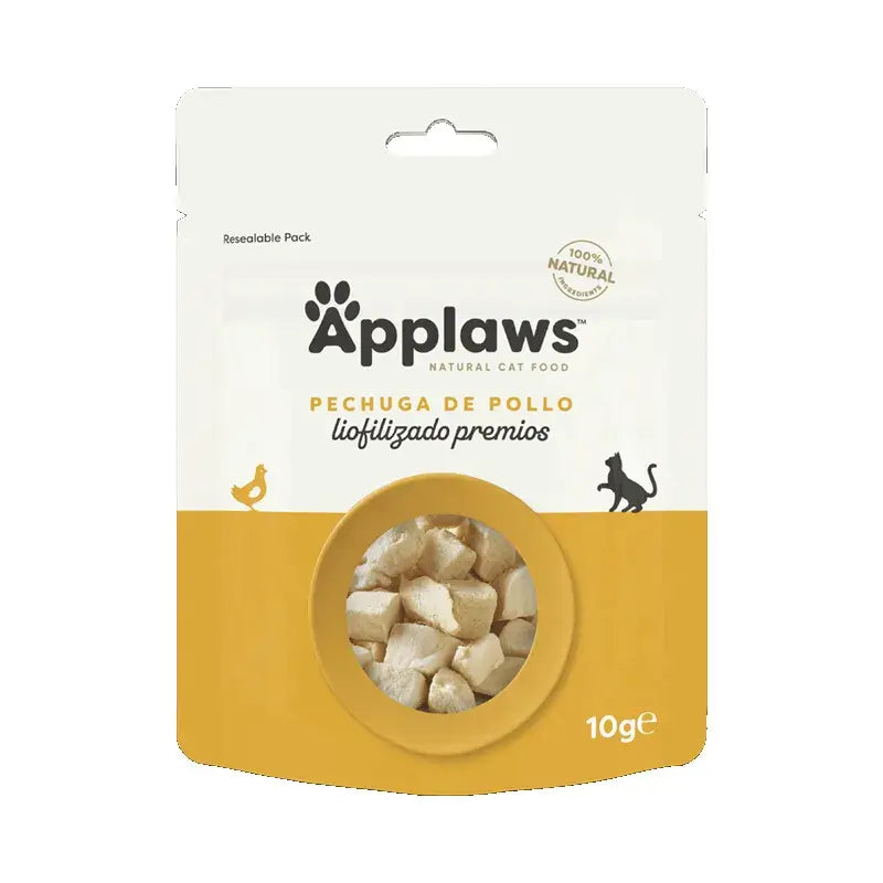 Applaws Cat Snack – lyofilizované kuracie prsia, 12 x 10 g