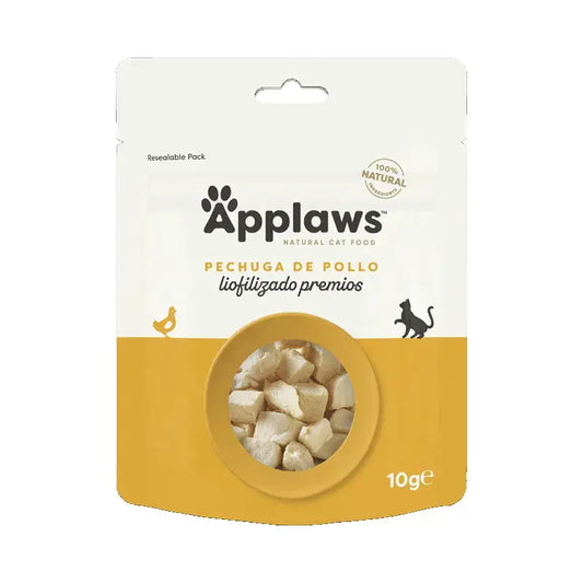 Applaws Cat Snack – lyofilizované kuracie prsia, 12 x 10 g