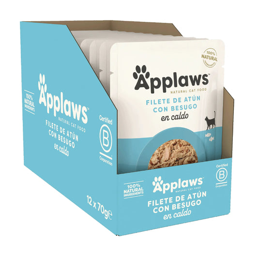Applaws Cat – konzerva s tuniakom a parmicou, 12 × 70 g