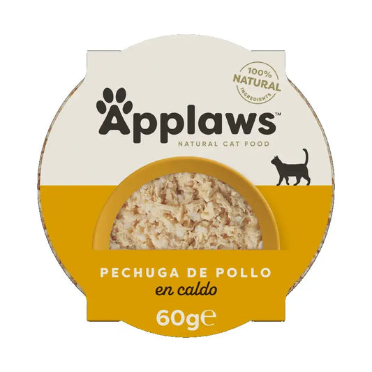 Applaws Cat – konzerva s kuracím prsím a ryžou, 10 x 60 g