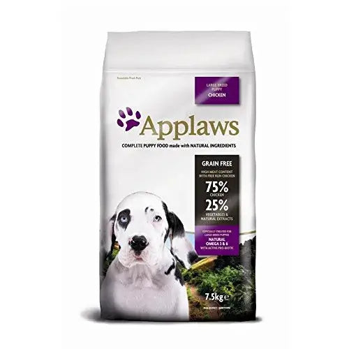 Applaws Suché krmivo pre šteniatka veľkých plemien s kuracím mäsom 7,5 kg