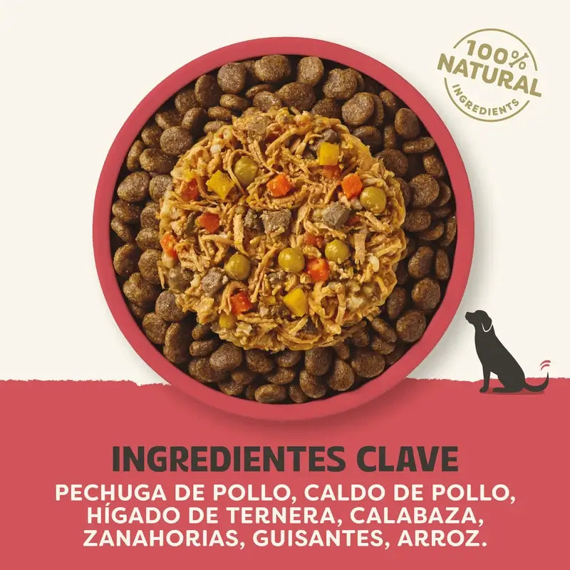 Applaws Dog – konzerva Toper s kuracím mäsom, figami a zeleným vývarom, 12 × 156 g