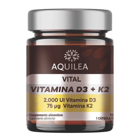 Aquilea Vitals Vit D3+K2, 90 kapsúl
