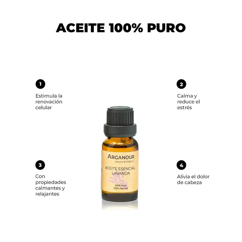 Arganour Éterický olej z levandule, 15 ml