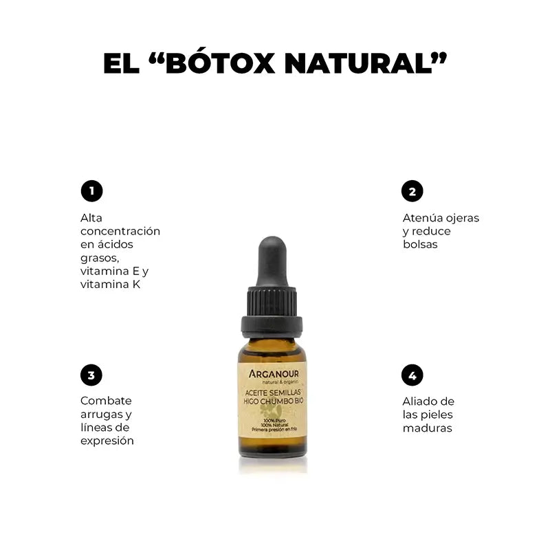Arganour Rastlinný olej z semien figovníka opunciového, 15 ml