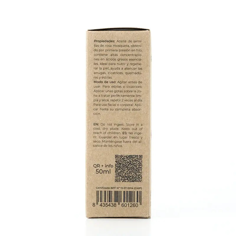 Arganour Rastlinný olej z semien ruže mosqueta, 50 ml