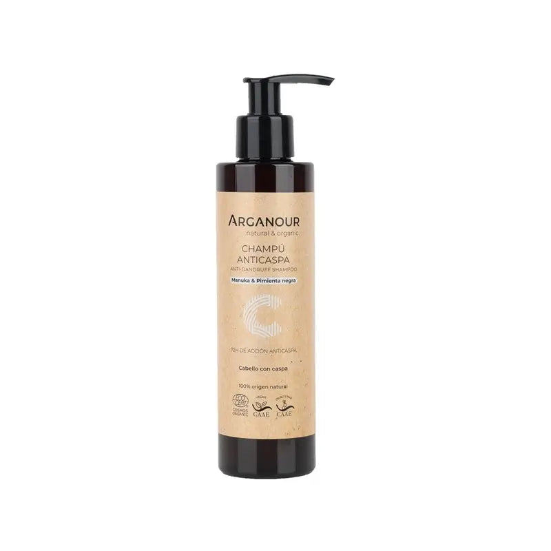 Arganour Capillary Anti-Dandruff Sulfate-Free Shampoo, 200 Ml