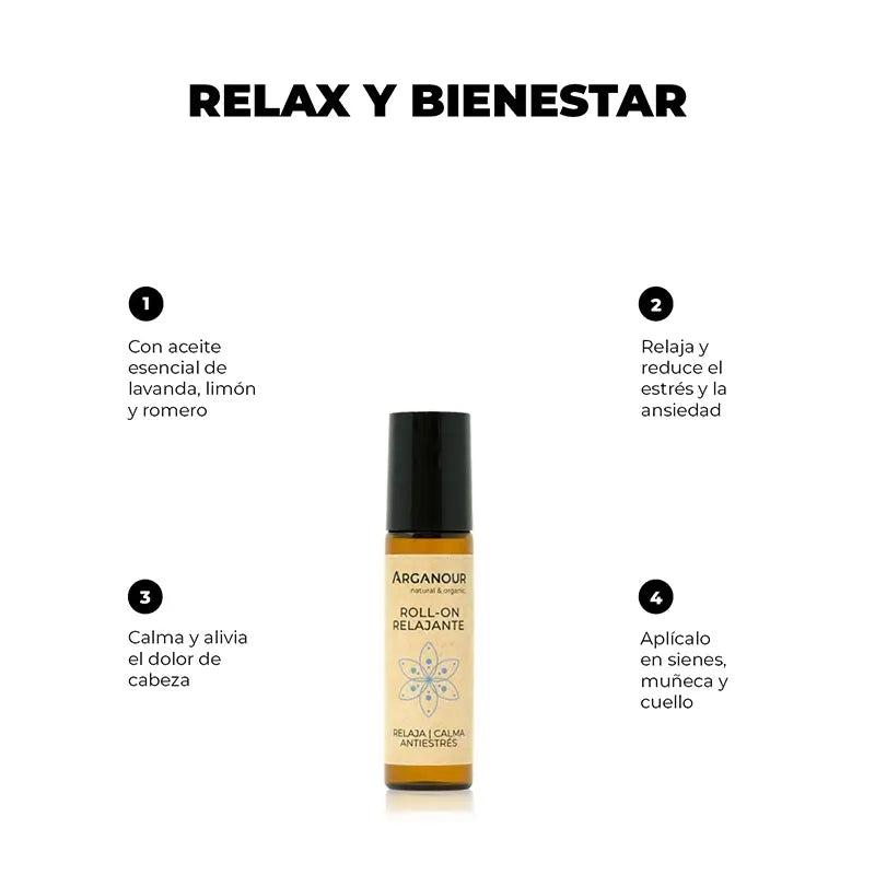 Arganour Relaxačný telový roll-on, 10 ml