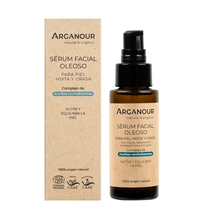 Arganour Výživné pleťové sérum pre mastnú/kombinovanú pleť, 50 ml