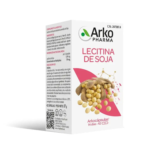 Arkocapsuly sójový lecitín, 42 kusov