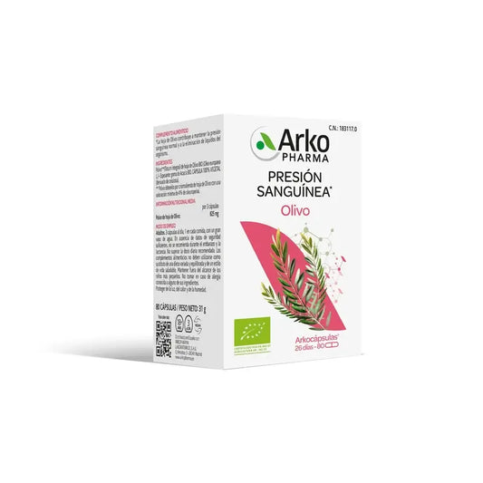 Arkocapsuly z bio olív, 80 kusov