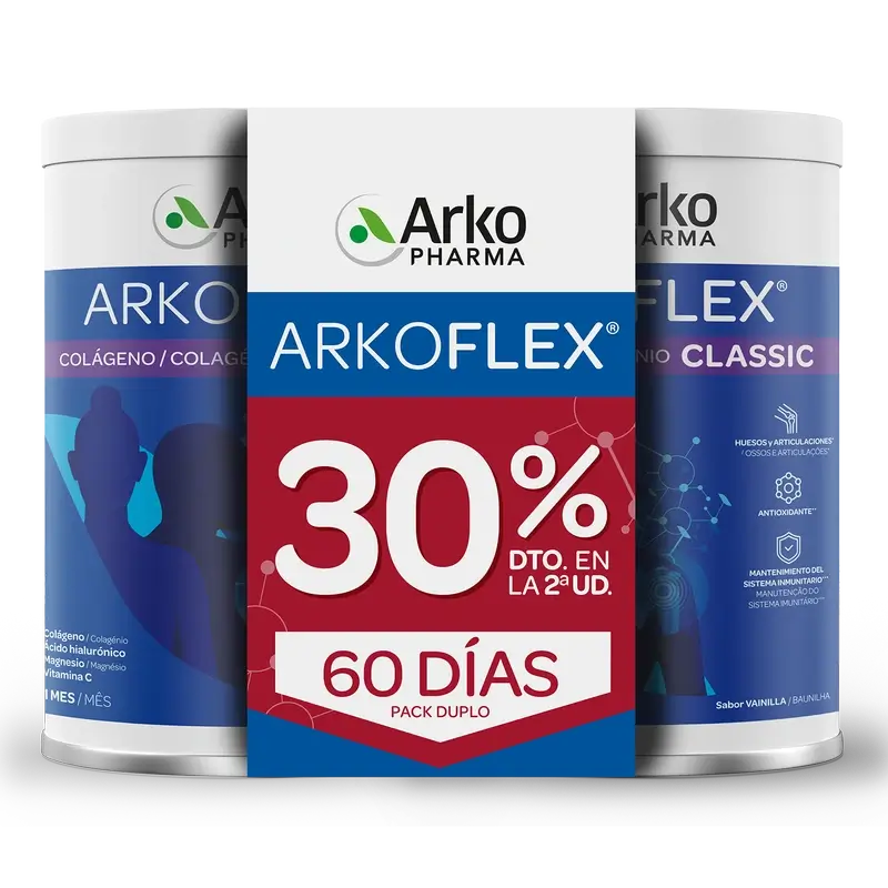 Arkoflex Kolagén s príchuťou vanilky, balenie 360 g, Arkopharma