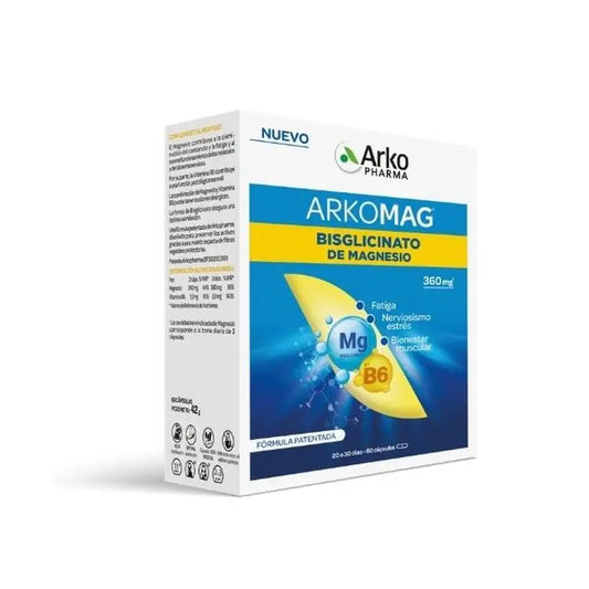 Arkomag – bisglicinát horčíka, 60 kusov