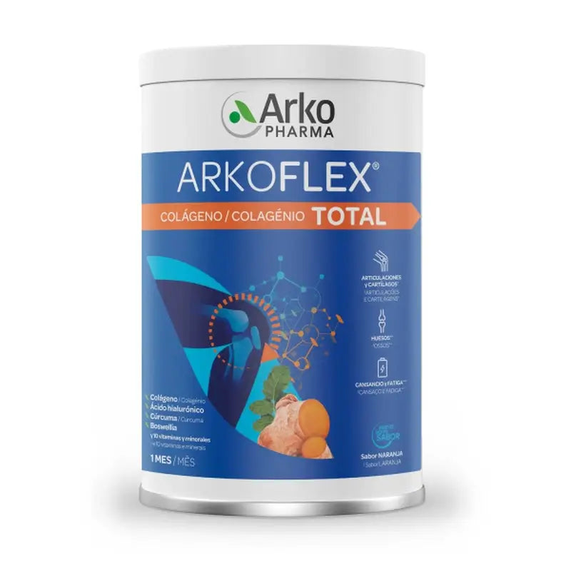 Arkoflex Dolexpert Forte 360° Kolagén s príchuťou pomaranča 390 g, balenie Arkopharma