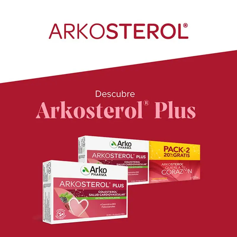Arkopharma Arkosterol Plus balenie, 60 kapsúl
