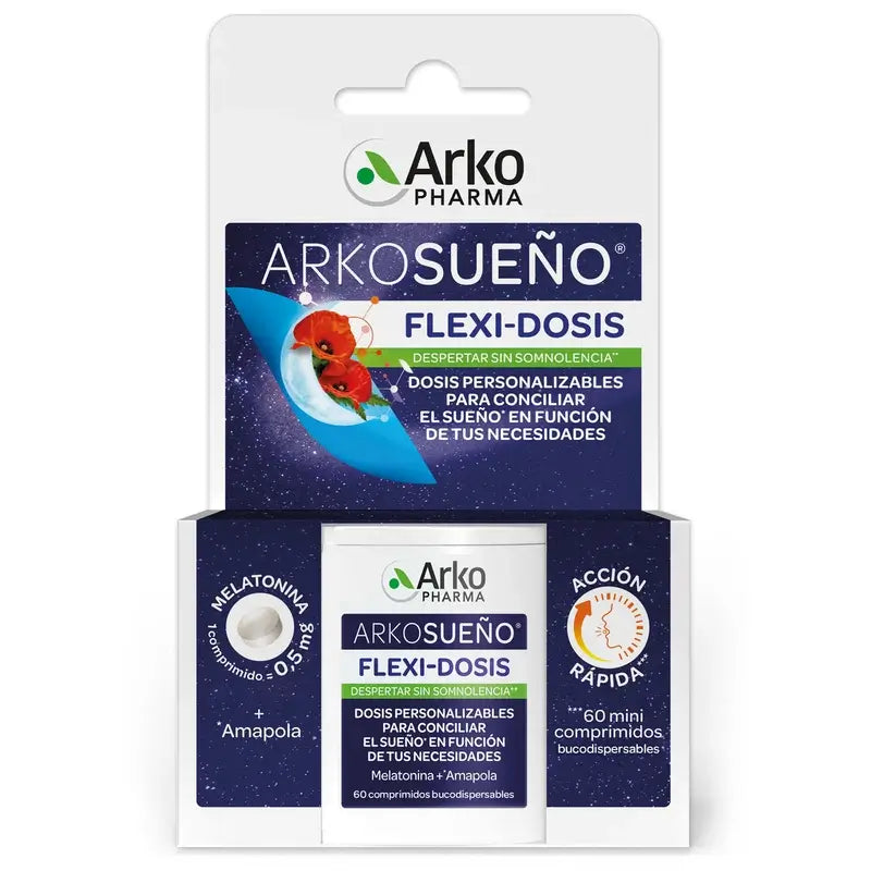 Arkopharma Arkosueño Flexi-Dosis 60 mini sublingválnych tabliet