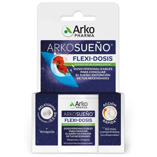 Arkopharma Arkosueño Flexi-Dosis 60 mini sublingválnych tabliet