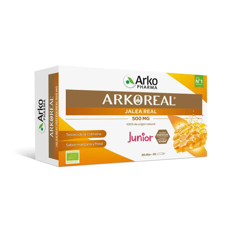 Arkoreal Organic Royal Jelly 500 mg, 20 units