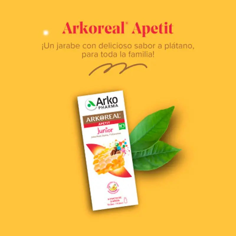 Arkopharma Arkoreal Materská kašička Apetit Junior sirup, 150 ml