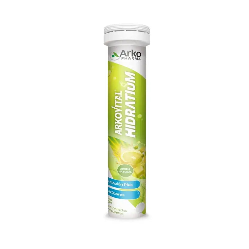 Arkovital Hidratium Lemon Flavour – Effervescent, 24 tablets