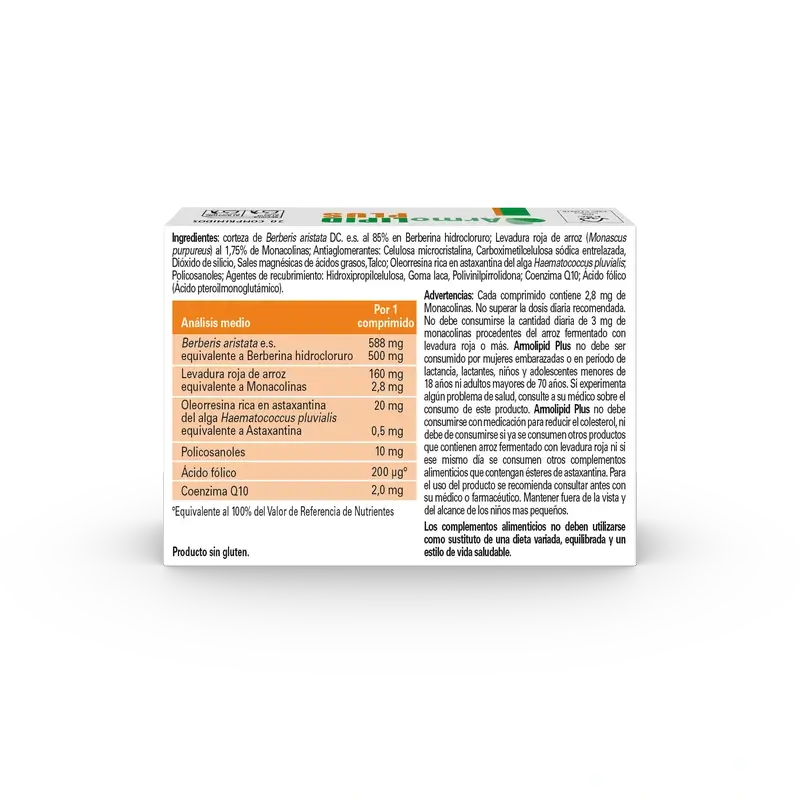Armolipid Plus – regulácia hladiny cholesterolu a triglyceridov, 20 kapsúl