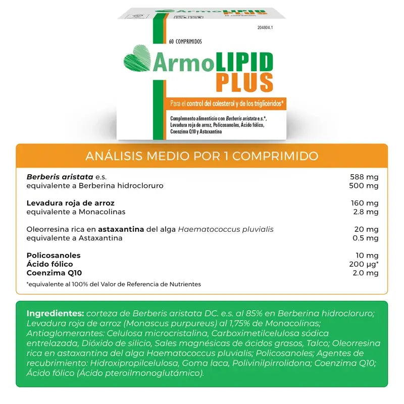 Armolipid Plus Cholesterol, 3 x 60 tabliet