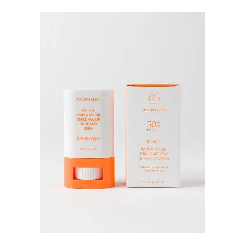 Arturo Alba Formula Slnečný krém s trojitou účinnosťou, Zero 50+ SPF 14, 4 g