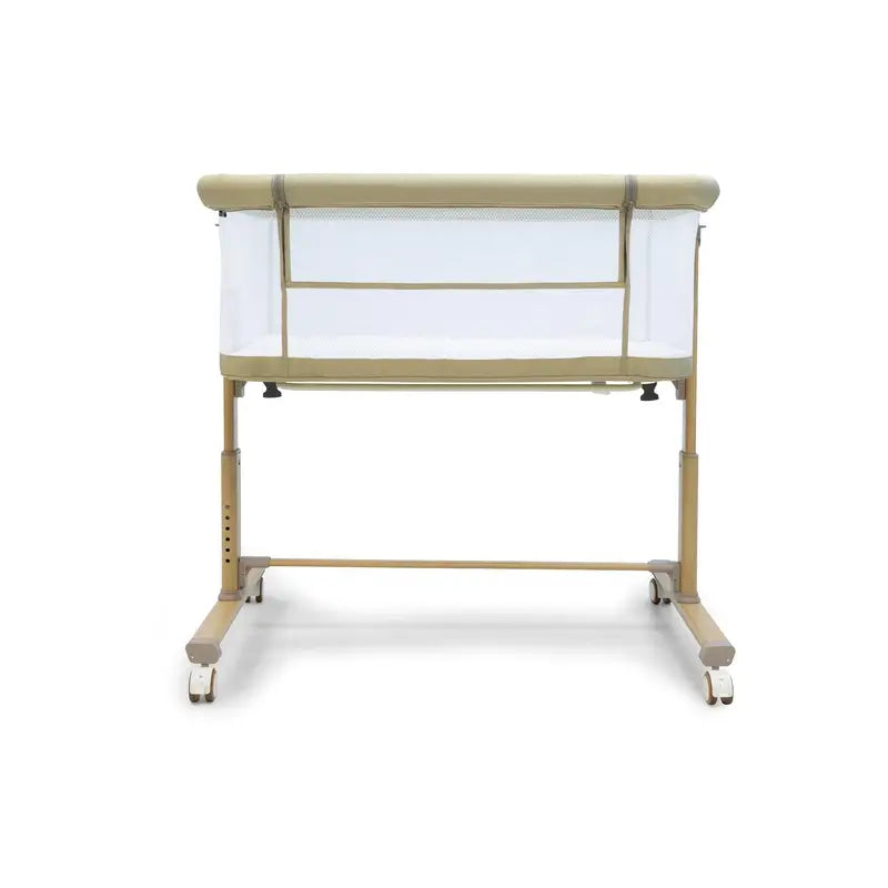 Asalvo Mini detská postieľka na spanie s rodičmi, farba Sky Beige 